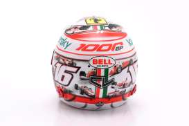 Helmet  - 2020 red/white - 1:5 - Magazine Models - HELFE0G1 - HELFE0G1 | The Diecast Company