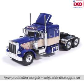 Peterbilt  - 359 1973 blue/tan - 1:64 - IXO America - U64TR032 - ixoU64TR032 | The Diecast Company