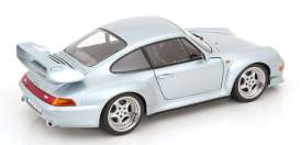 Porsche  - 911 (993) 1996 silver - 1:12 - KK - Scale - KKDC120281S - KKDC120281S | The Diecast Company