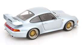 Porsche  - 911 (993) 1996 silver - 1:12 - KK - Scale - KKDC120281B - KKDC120281B | The Diecast Company