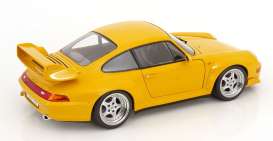 Porsche  - 911 (993) 1996 speed yellow - 1:12 - KK - Scale - KKDC120282S - KKDC120282S | The Diecast Company