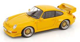 Porsche  - 911 (993) 1996 speed yellow - 1:12 - KK - Scale - KKDC120282B - KKDC120282B | The Diecast Company