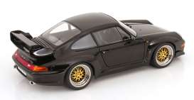 Porsche  - 911 (993) 1996 black - 1:12 - KK - Scale - KKDC120286B - KKDC120286B | The Diecast Company