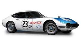 Toyota  - 2000 GT 2019 white/blue - 1:64 - IXO America - U64RDC002-JC - ixoU64RDC002-JC | The Diecast Company