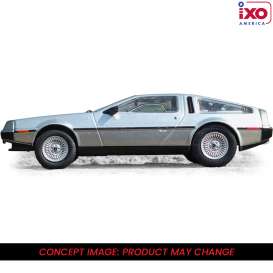 Delorean  - DMC-12 1981 silver - 1:43 - IXO America - U43RDC018 - ixoU43RDC018 | The Diecast Company
