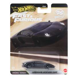 Lamborghini  - Aventador Coupe black - 1:64 - Hotwheels - JHW77 - hwmvJHW77 | The Diecast Company