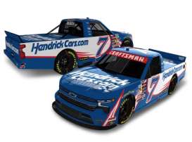 Chevrolet  - Silverado 2026 blue/white/red - 1:24 - Action Racing Collectibles - WX72624HENKBD - arcWX72624HENKBD | The Diecast Company