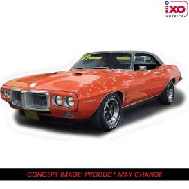Pontiac  - Firebird 400 1969 red - 1:43 - IXO America - U43RDC019 - ixoU43RDC019 | The Diecast Company
