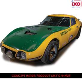 Toyota  - 2000GT 1966 green/yellow - 1:64 - IXO America - U64RDC006-JC - ixoU64RDC006-JC | The Diecast Company