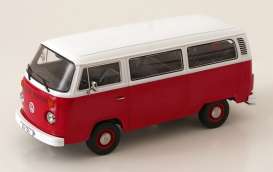 Volkswagen  - T2b Bus 1972 red/white - 1:18 - KK - Scale - kkdc181363 - kkdc181363 | The Diecast Company