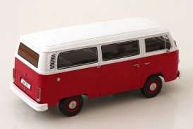 Volkswagen  - T2b Bus 1972 red/white - 1:18 - KK - Scale - kkdc181363 - kkdc181363 | The Diecast Company