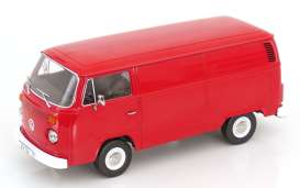 Volkswagen  - T2b Delivery Van  1972 red - 1:18 - KK - Scale - KKDC181413 - KKDC181413 | The Diecast Company
