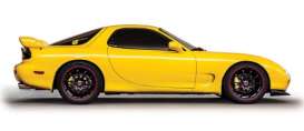 Mazda  - RX-7 1991 yellow - 1:64 - IXO America - U64RDC008-JC - ixoU64RDC008-JC | The Diecast Company