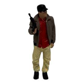 Figures diorama - Murdok A-Team  - 1:24 - Cartrix - CTPL24039 - CTPL24039 | The Diecast Company