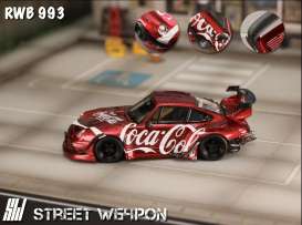 Porsche  - RWB 993 red - 1:64 - Street Weapon - STW172 - STW172 | The Diecast Company