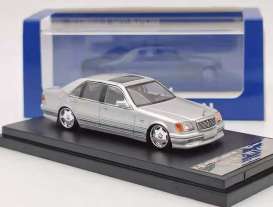 Mercedes Benz  - W140 silver - 1:64 - Street Weapon - STW177 - STW177 | The Diecast Company