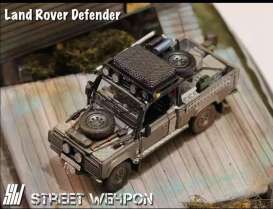 Land Rover  - Defender muddy - 1:64 - Street Weapon - STW186 - STW186 | The Diecast Company