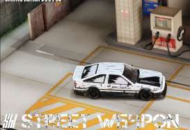 Toyota  - Corolla AE86 white/black - 1:64 - Street Weapon - STW190 - STW190 | The Diecast Company