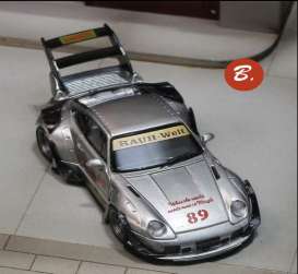 Porsche  - RWB 993 grey - 1:64 - Street Weapon - STW191 - STW191 | The Diecast Company