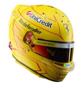 Helmet  - 2026 yellow - 1:5 - Look Smart - LSHEL031 - LSHEL031 | The Diecast Company