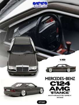 Mercedes Benz  - C 124 AMG 2022 anthracite grey - 1:18 - OttOmobile Miniatures - OT1241 - OT1241 | The Diecast Company