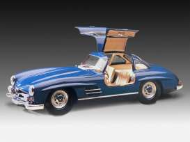 Mercedes Benz  - 300 SL blue - 1:24 - Revell - Germany - 05614 - revell05614 | The Diecast Company