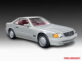 Mercedes Benz  - 300 SL-24 Coupe silver - 1:24 - Revell - Germany - 05615 - revell05615 | The Diecast Company