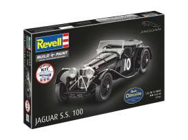 Jaguar  - SS 100 black - 1:32 - Revell - Germany - 77752 - revell77752 | The Diecast Company