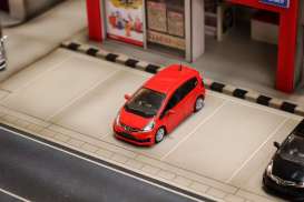 Honda  - Fit GE8  red - 1:64 - Street Weapon - STW256 - STW256 | The Diecast Company