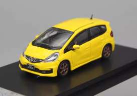 Honda  - Fit GE8  yellow - 1:64 - Street Weapon - STW259 - STW259 | The Diecast Company