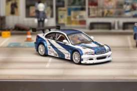 BMW  - E46 M3 silver/blue - 1:64 - Street Weapon - STW269 - STW269 | The Diecast Company