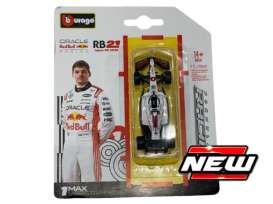 Red Bull Racing   - RB21 2025 white - 1:64 - Bburago - 58003VJ - bura58003VJ | The Diecast Company