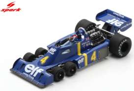 Tyrrell  - P34  1976 blue - 1:18 - Spark - 18S1028 - spa18S1028 | The Diecast Company