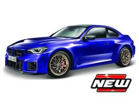 BMW  - M2 CS 2026 blue - 1:43 - Bburago - 18-30487 - bura30487 | The Diecast Company