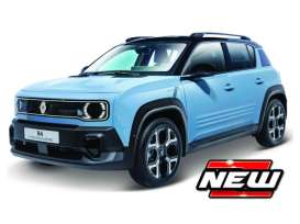 Renault  - 4 E-tech blue - 1:43 - Bburago - 18-30478 - bura30478 | The Diecast Company