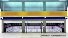 diorama  - Grand Prix Paddock Diorama *Te various - 1:64 - American Diorama - AD-2446 - AD-2446 | The Diecast Company