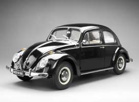 Volkswagen  - Beetle Saloon  1961 black - 1:12 - SunStar - 5224 - sun5224 | The Diecast Company