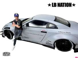 Figures  - Liberty Walk *LB NATION* - 1  - 1:24 - American Diorama - 25501 - AD25501 | The Diecast Company