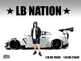 Figures  - Liberty Walk *LB NATION* - 2  - 1:24 - American Diorama - 25502 - AD25502 | The Diecast Company