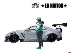 Figures  - Liberty Walk *LB NATION* - 3  - 1:24 - American Diorama - 25503 - AD25503 | The Diecast Company