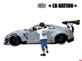 Figures  - Liberty Walk *LB NATION* - 6  - 1:24 - American Diorama - 255066 - AD25506 | The Diecast Company
