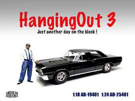 Figures  - Hanging Out 3-1  - 1:18 - American Diorama - 19401 - AD19401 | The Diecast Company