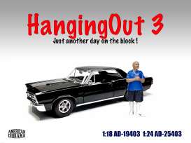 Figures  - Hanging Out 3-3  - 1:18 - American Diorama - 19403 - AD19403 | The Diecast Company