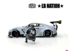Figures  - Liberty Walk *LB NATION* - 4  - 1:18 - American Diorama - 19504 - AD19504 | The Diecast Company