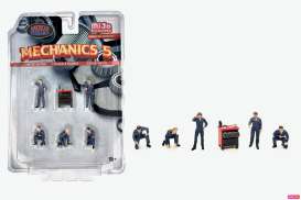 Figures  - *Mechanics 5* various - 1:64 - American Diorama - 2435MJ - AD2435MJ | The Diecast Company