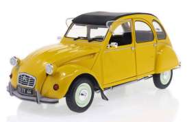 Citroen  - 2CV6  1982 yellow - 1:18 - Solido - SO1805027 - soli1805027 | The Diecast Company
