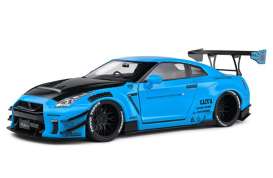 Nissan  - GT-R  R35 2024 blue - 1:18 - Solido - SO1805817 - soli1805817 | The Diecast Company