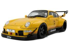 Porsche  - 911 2020 yellow - 1:18 - Solido - SO1808507 - soli1808507 | The Diecast Company