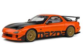 Mazda  - RX7 FD RS 1999 orange - 1:18 - Solido - SO1810604 - soli1810604 | The Diecast Company