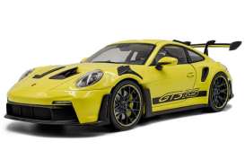 Porsche  - 911 GT3 2024 lime green - 1:18 - Solido - SO1812104 - soli1812104 | The Diecast Company